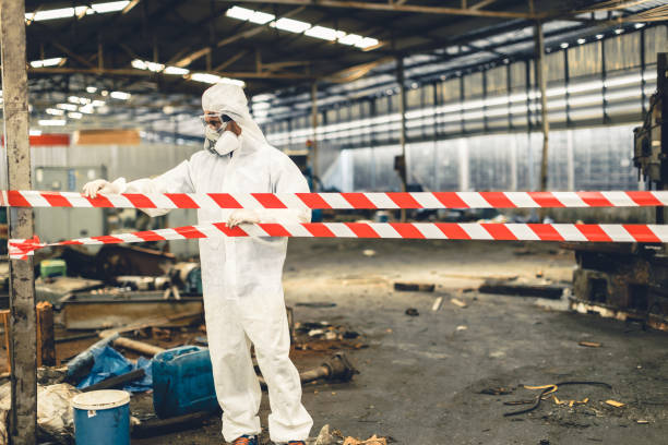 Professional Trauma Scene Cleanup technician working in Kingston, TN